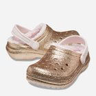 Дитячі крокси для дівчинки Crocs CR207462 C13 30/31 Золотисті (191448957640) - зображення 2