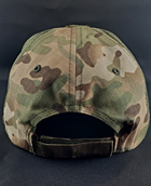 Тактична кепка мультикам ЗСУ "Punisher", Бейсболка, Блайзер, Військовий кашкет з зеленою сіточкою - зображення 3