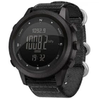 Часы тактические North Edge Apache 3 Black с компасом, барометром, высотомером
