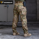 Тактичні топові штани IDOGEAR G3 V2 Combat Suit & Pants IG-PA3205 з наколінниками Multicam размер ХЛ - зображення 8