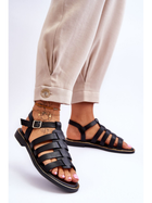 Жіночі сандалі LEMAR Lawren 38 Чорні (5905677003031) - зображення 5