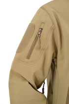 Куртка тактическая Eagle Soft Shell JA-01 с флисом Песочный (Койот) 2XL - изображение 8