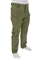 Тактичні штани, що утеплюють Eagle PA-04 IX7 Soft Shell на флісі Olive Green L - зображення 7