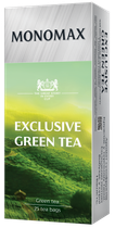 Чай зелёный 1.5г*25, пакет, EXCLUSIVE GREEN TEA, МОNОМАХ