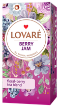 Чай цветочный 1.5г*24, пакет, "Berry Jam", LOVARE