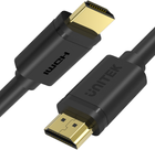 Kabel Unitek HDMI - HDMI 2.0 30 cm (C11061BK-0.3M) - obraz 1