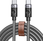Kabel Orico USB-C 240 W 3 m (CC240-30-BK-BP) - obraz 1