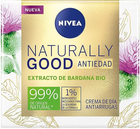 Krem do twarzy Nivea Naturally Good Anti-Wrinkle Day Cream 50 ml (4005900768056) - obraz 1