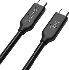 Kabel Orico USB4, 100 W, 8K 0,8 m Czarny (U4C08-BK-BP) - obraz 3
