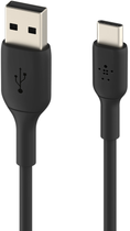 Кабель Belkin PVC C-A 1M Black (CAB001BT1MBK)