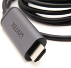 Кабель Unitek USB-C to HDMI 2.1 8K 1.8 м Black (4894160048257) - зображення 6