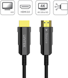 Kabel Unitek HDMI - HDMI 2.0 AOC 4K 60 Hz 30 m (C11072BK-30M) - obraz 6