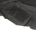 Тактическая рубашка Lesko A655 Black 3XL (40 р.) кофта с длинным рукавом камуфляжная армейская - изображение 4