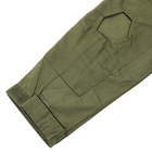 Тактическая рубашка Lesko A655 Green XL (36 р.) кофта с длинным рукавом камуфляжная армейская для военных - изображение 3