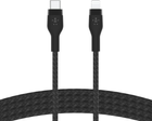 Кабель Belkin USB-C to LTG Braided Silicone 1 м Black (CAA011BT1MBK) - зображення 5