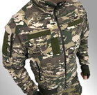 Тактична куртка DTL Soft Shell Mультикам 56 - зображення 1