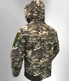 Тактична куртка DTL Soft Shell Mультикам 44 - зображення 4