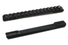 Планка МАК Weaver на Remington 700 short сталь планки - зображення 2
