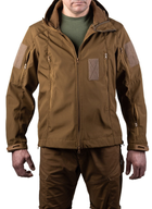 Тактична куртка SMILO soft shell XL coyote - изображение 1