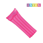 Надувний матрац Intex 59717 неон 3 кольори розміром 183х69 см. Рожевий