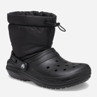 Чоловічі чоботи Crocs Classic Lined Neo Puff Boot 206630-BKBK M9/W11 42-43 27 см Bkbk (191448591561) - зображення 2