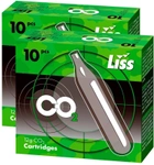 Баллончики CO2 для пневматики 20 шт., LISS - изображение 1