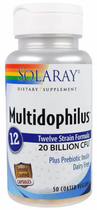 Suplement diety Solaray Multidophilus Tm 12-20 Billion 50 kapsułek (76280493016)