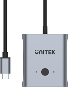 Przełącznik dwukierunkowy Unitek USB-C 4K (4894160048882) - obraz 3