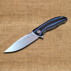 Складной карманный выкдиной нож F4 Flipper с Подшипником (Подшипниковым механизмом) из Стали D2 - изображение 2