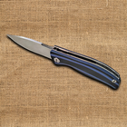 Складной карманный выкдиной нож F4 Flipper с Подшипником (Подшипниковым механизмом) из Стали D2 - изображение 4