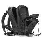 Тактический рюкзак 45л (52х28х25см) ZE-002, Черный - изображение 8