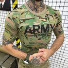 Мужская хлопковая футболка приталенного кроя с Принтом мультикам размер 3XL - изображение 1