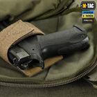 Сумка тактическая через плечо на грудь M-TAC Sphaera Hex Hardsling Bag Large Elite Ranger Green для пистолета (сумка на пояс) - изображение 2