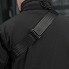 Сумка тактическая через плечо на грудь M-TAC Sphaera Hex Hardsling Bag Large Elite Multicam Black/Black для пистолета (сумка на пояс) - изображение 7