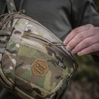 Сумка тактична через плече на груди M-TAC Sphaera Hardsling Bag Large з липучкою Elite Multicam для пістолета - зображення 10