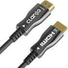 Kabel Claroc HDMI - HDMI 2.1 AOC 8K 120 Hz 20 m (FEN-HDMI-21-20M) - obraz 2