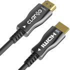 Kabel Claroc HDMI - HDMI 2.0 AOC 4K 60 Hz 40 m (FEN-HDMI-20-40M) - obraz 2