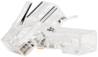 Конектор Unitek RJ-45 Cat 6 100 шт Clear (Y-OT19TP) - зображення 4