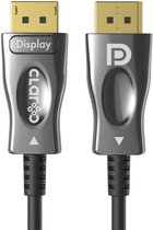 Кабель Claroc DisplayPort - DisplayPort 1.4 AOC 8K 5 м (CLAROC-DP-14-5M) - зображення 3