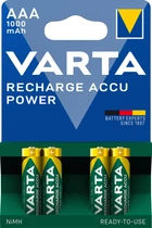 Аккумулятор универсальный Varta Professional Accu AAA 1000 мА/час BLI 4 Ni-MH (5703301404)