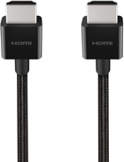 Kabel Belkin Ultra HD High Speed HDMI - HDMI 2.1 2 m (AV10176BT2M-BLK) - obraz 1