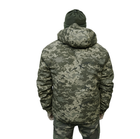 Куртка бушлат военный тактический зимний пиксель Ткань мембрана размер 44 - изображение 3