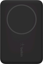Бездротова зарядка Belkin 2.5k Magnetic Wireless Power Bank BLACK (BPD002BTBK) - зображення 4