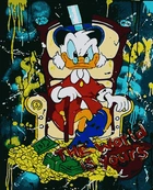 Картини за номерами Скрудж Макдак (PNX2010) Artissimo 50*60 см
