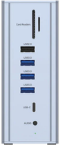 Док-станція Unitek USB Type-C 15-in-1 (D1086A) - зображення 3