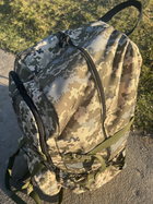 Рюкзак тактический 70 литров армейский большой усиленный. Пиксель - изображение 9