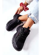 Жіночі кросівки Cross Jeans EE2R4134C 36 Чорні (8697319152845) - зображення 3