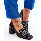 Жіночі туфлі S.Barski Mercy 39 Чорні (3079990136355) - зображення 1