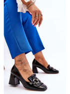 Жіночі туфлі S.Barski Mercy 39 Чорні (3079990136355) - зображення 6