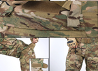 Тактические штаны IDOGEAR Gen3 Combat гармошка размер XL мультикам с наколенниками - изображение 4